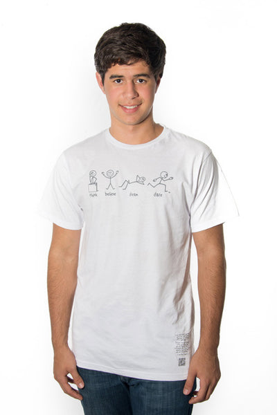 Main Street Crew Neck 'All 4 Kids' White