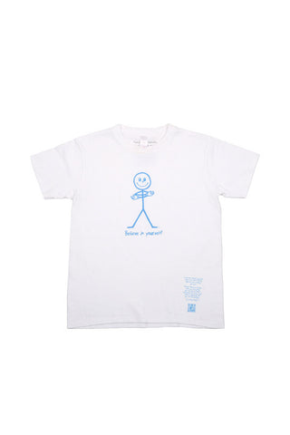 Main Street Tee 'Believe in Yourself' White
