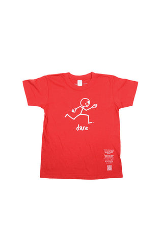 Main Street Tee 'Dare' Red