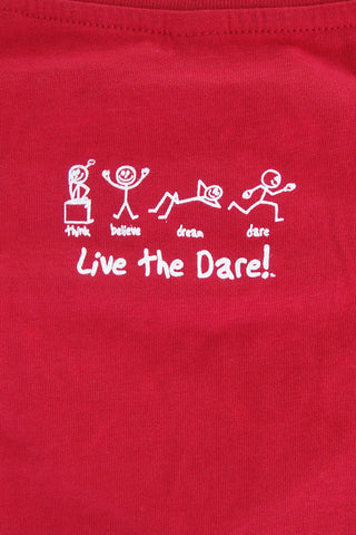 Main Street Tee 'Dare' Red