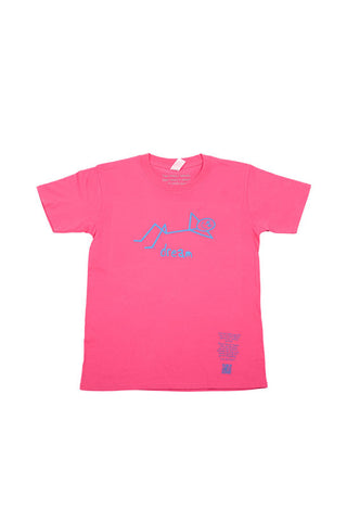 Main Street Tee 'Dream' Fuchsia