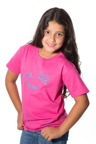 Main Street Tee 'Dream' Fuchsia