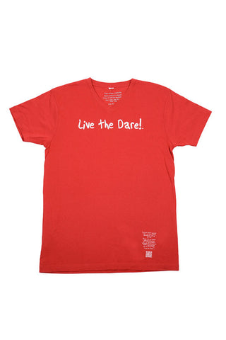 Main Street V-Neck 'LTD' Red