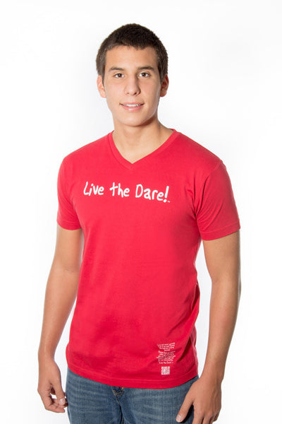 Main Street V-Neck 'LTD' Red