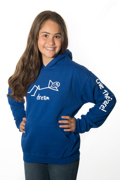 Pullover Hoodie ‘Dream’ Blue