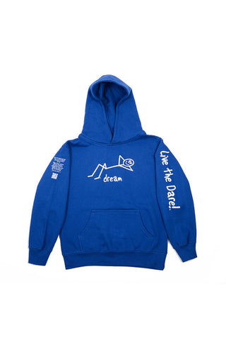 Pullover Hoodie ‘Dream’ Blue