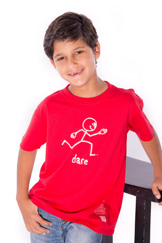 Main Street Tee ‘Dare’ Red