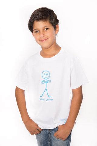 Main Street Tee 'Believe in Yourself' White